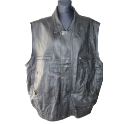 KAMIZELKA MOTOR SKÓRA JOHN F GEE rozm. 3XL